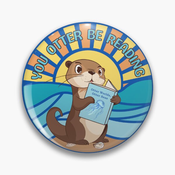 Item preview, You Otter Be Reading designed and sold by LibraryFriends.