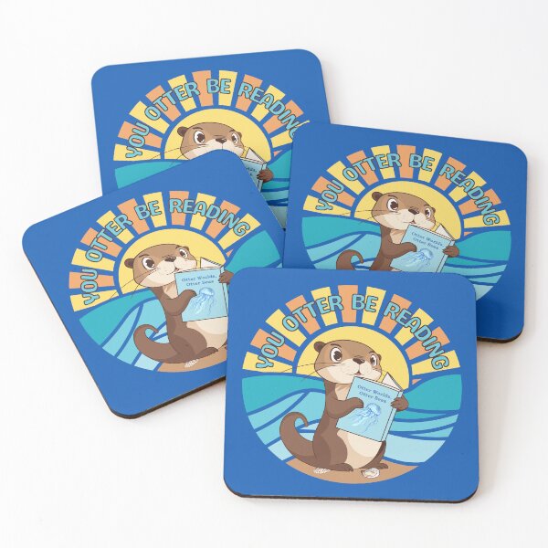 Item preview, You Otter Be Reading designed and sold by LibraryFriends.