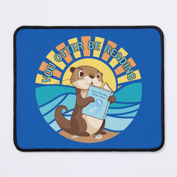 Item preview, You Otter Be Reading designed and sold by LibraryFriends.
