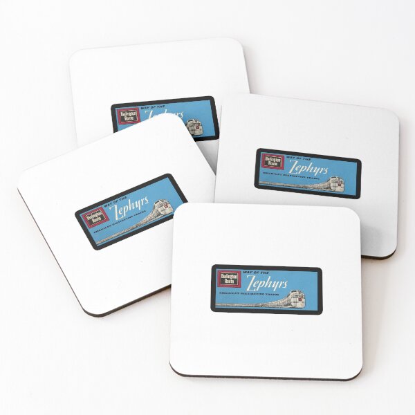 Item preview, Vintage Burlington Railroad Zephyrs - California Zephyr designed and sold by QuayTradingCo.