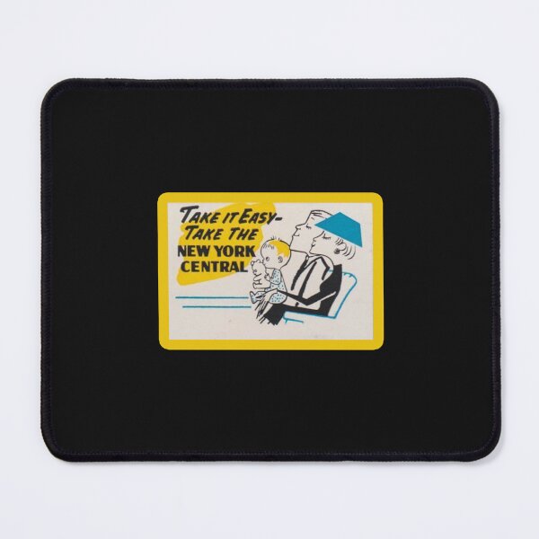 Item preview, Vintage New York Central Railroad - Take It Easy designed and sold by QuayTradingCo.