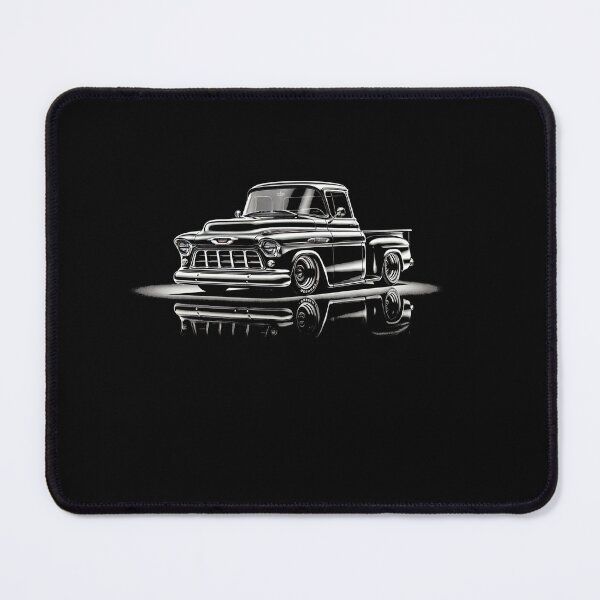 Item preview, Black 56 Chevy Truck  designed and sold by TheArtOfCar.