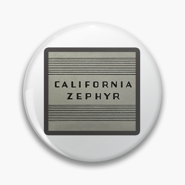 Item preview, Vintage Burlington Railroad Zephyrs - California Zephyr designed and sold by QuayTradingCo.