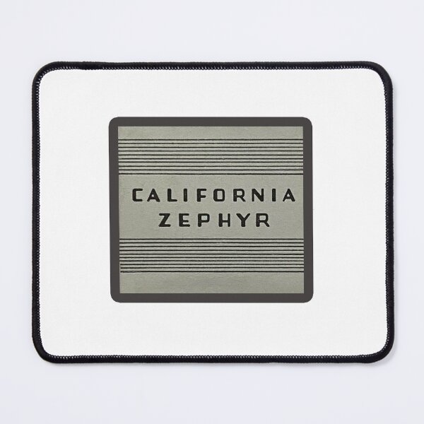 Item preview, Vintage Burlington Railroad Zephyrs - California Zephyr designed and sold by QuayTradingCo.
