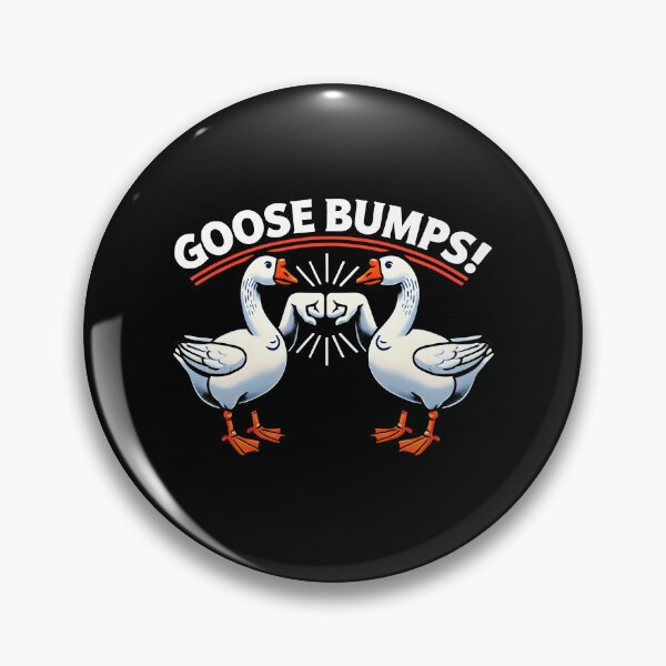 Item preview, Funny Goose Bumps Pun Cartoon Goose Fist Bump Design designed and sold by DrawHandArt.