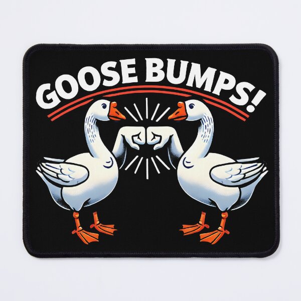 Item preview, Funny Goose Bumps Pun Cartoon Goose Fist Bump Design designed and sold by DrawHandArt.