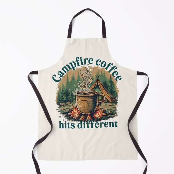 Item preview, Campfire Coffee Hits Different  designed and sold by DemureArtsy.