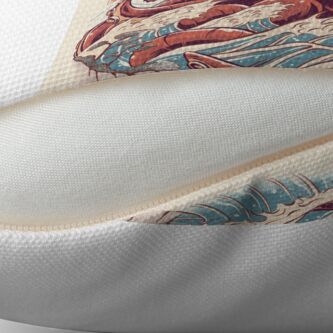 Alternate view of Takoyaki Attack Floor Pillow