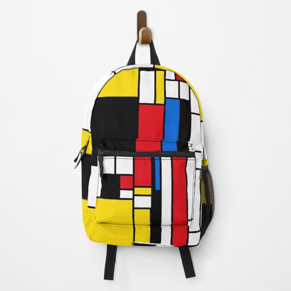 Item preview, Mondrian Style Abstract – Red, Blue and Yellow Composition designed and sold by Keston Studios.