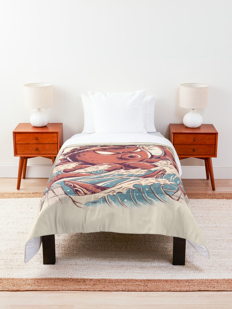 Alternate view of Takoyaki Attack Comforter