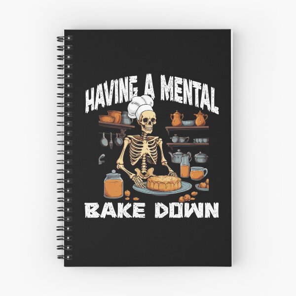Item preview, Funny Skeleton Baker Having A Mental Bake Down Baking Lover designed and sold by ZACK ART.
