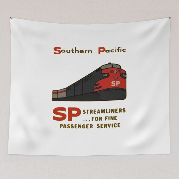 Item preview, Vintage Southern Pacific Railroad - Streamliners for Fine Passenger Service designed and sold by QuayTradingCo.
