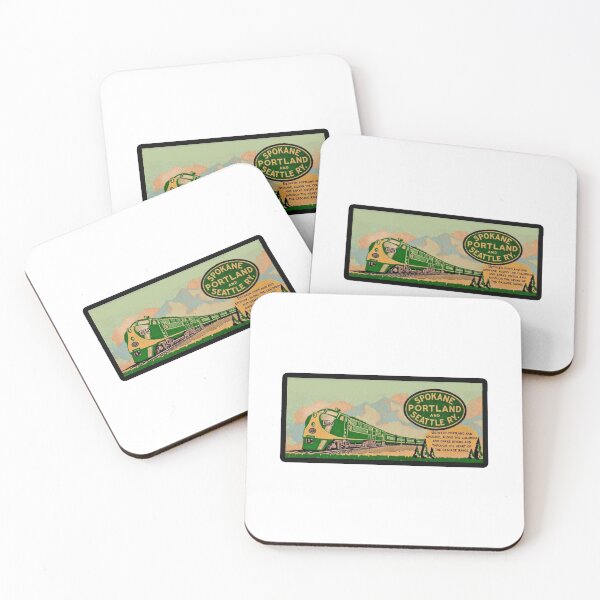 Item preview, Vintage Spokane Portland and Seattle Railroad  designed and sold by QuayTradingCo.