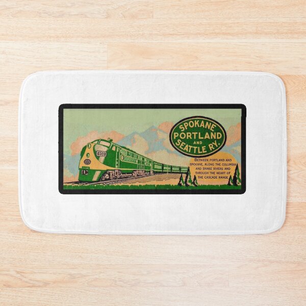 Item preview, Vintage Spokane Portland and Seattle Railroad  designed and sold by QuayTradingCo.