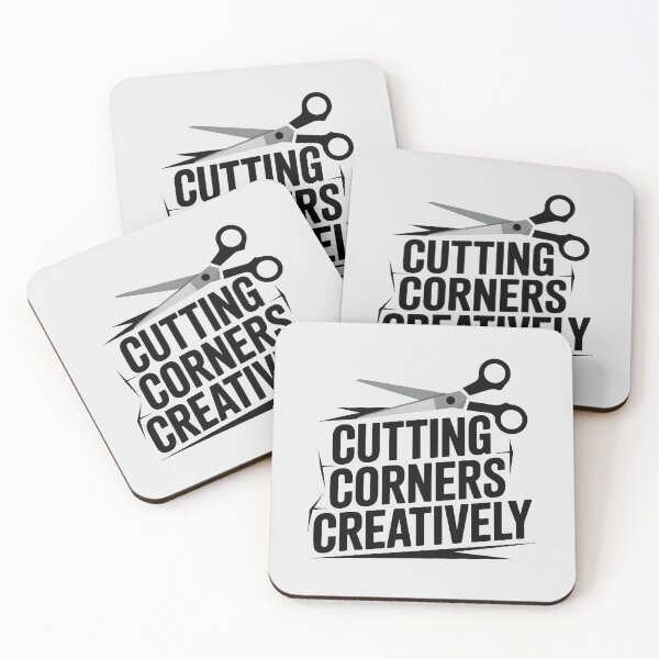 Item preview, Cutting Corners Creatively designed and sold by Jollys-ArtShop.