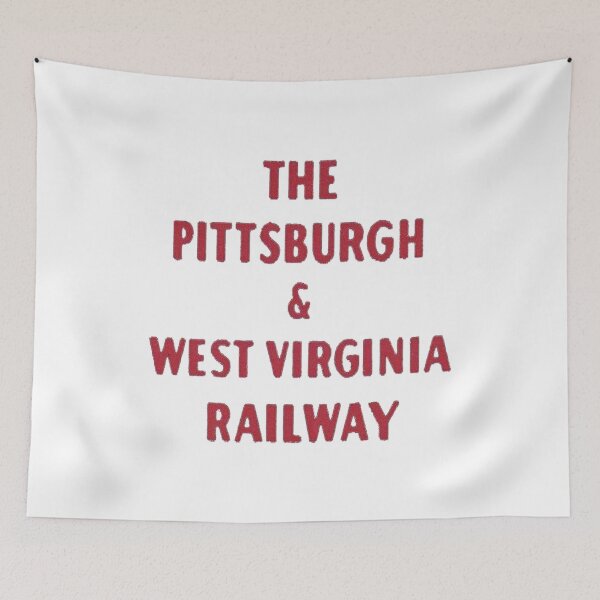Item preview, Vintage Pittsburgh and West Virginia Railroad designed and sold by QuayTradingCo.