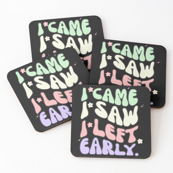 Item preview, I came I saw I left early Retro Pastel  designed and sold by Auchi_Verse.