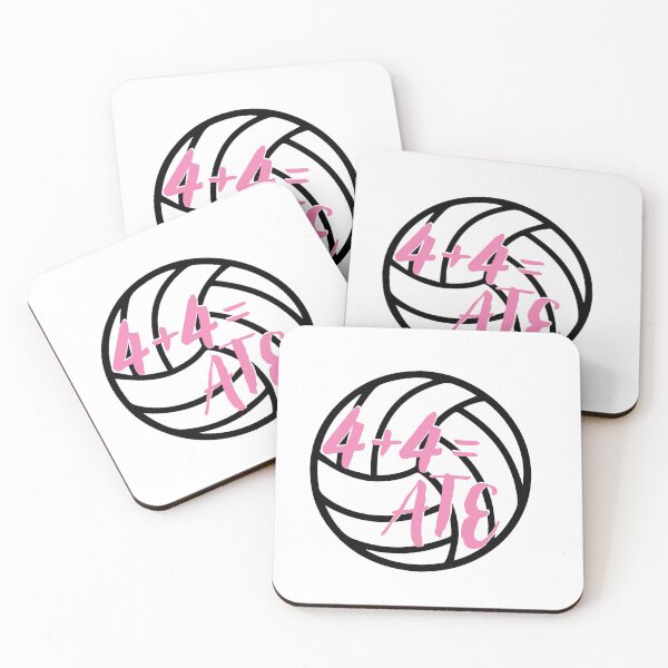 Item preview, Volleyball 4+4=ATE  designed and sold by Ferret Designs.