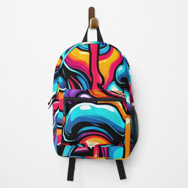 Item preview, Third Eye Melting Face – Psychedelic Trippy Rainbow Surreal Art designed and sold by DrawHandArt.