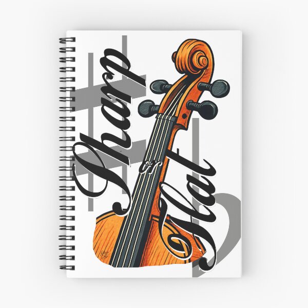 Item preview, Sharp or Flat, violin - viola - cello designed and sold by Rodrigoaso.
