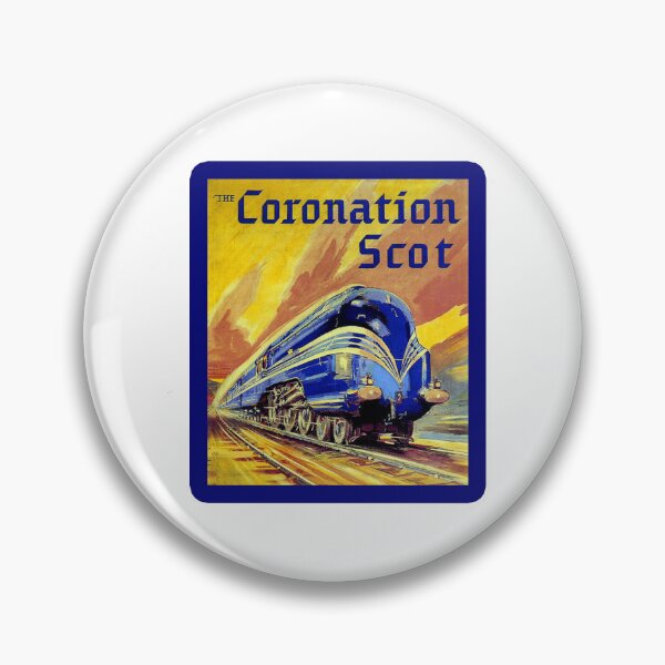 Item preview, Vintage London Midland and Scottish Railway Company - Coronation Scot designed and sold by QuayTradingCo.