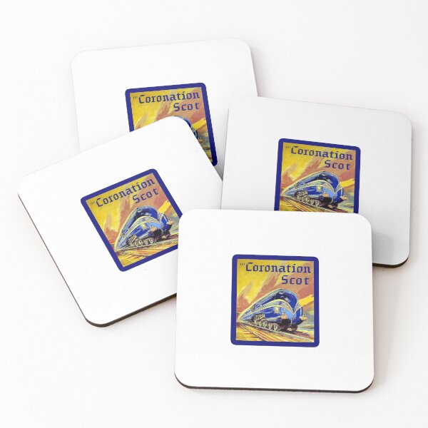 Item preview, Vintage London Midland and Scottish Railway Company - Coronation Scot designed and sold by QuayTradingCo.