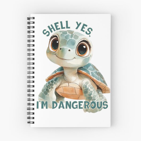 Item preview, Shell Yes, I'm Dangerous Turtle designed and sold by Lori Winslow Designs.