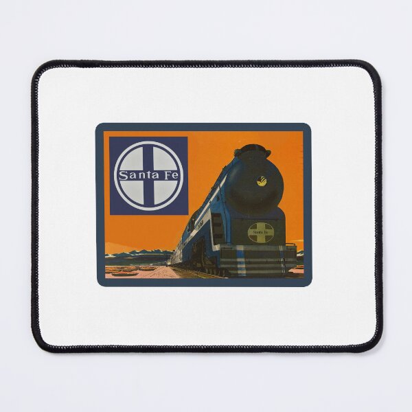Item preview, Vintage Santa Fe Streamliner - The Blue Goose designed and sold by QuayTradingCo.