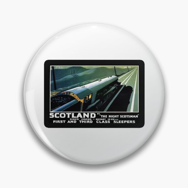 Item preview, Vintage North Eastern Railway - Scotland - The Night Scotsman designed and sold by QuayTradingCo.