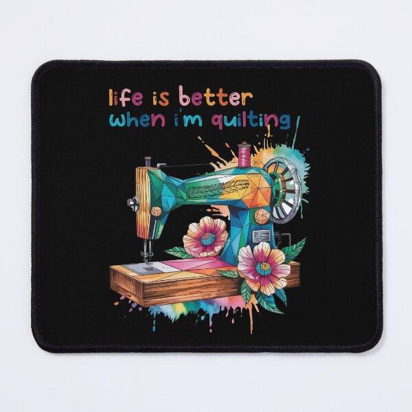 Item preview, Quilting Is My Therapy, Funny Sewing designed and sold by EwaVerse.