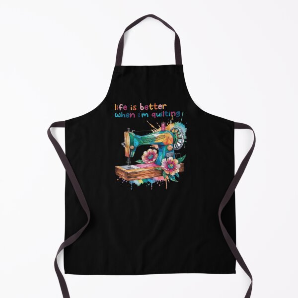 Item preview, Quilting Is My Therapy, Funny Sewing designed and sold by EwaVerse.