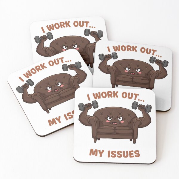 Item preview, I Work Out... My Issues designed and sold by WallaceSilvaART.