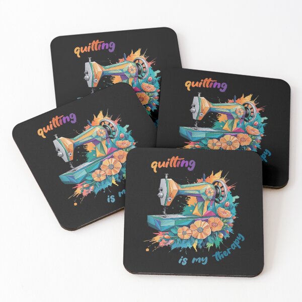 Item preview, Quilting Is My Therapy designed and sold by EwaVerse.