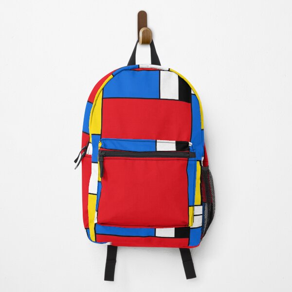 Item preview, Mondrian Style Abstract – Red, Blue and Yellow Composition designed and sold by Keston Studios.