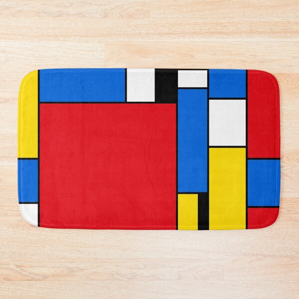 Item preview, Mondrian Style Abstract – Red, Blue and Yellow Composition designed and sold by Keston Studios.