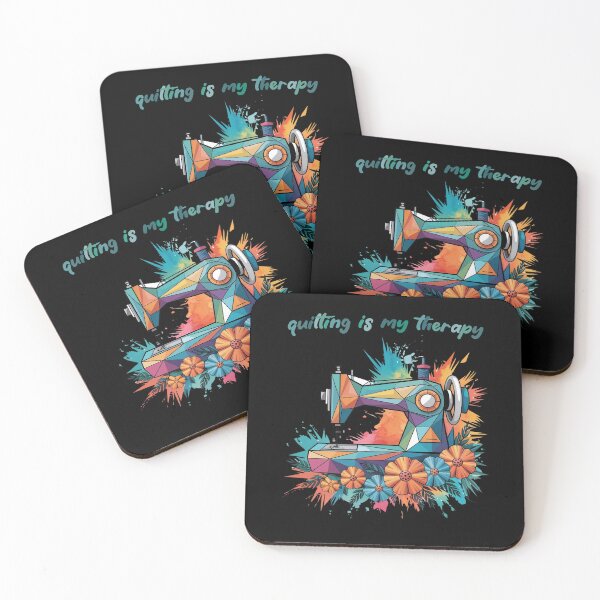 Item preview, Quilting Is My Therapy designed and sold by EwaVerse.