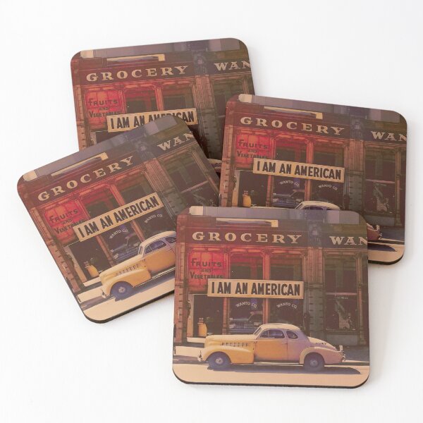 Item preview, I am an American - A Sign of Identity in Uncertain Times - dePace' designed and sold by mrpropcake.