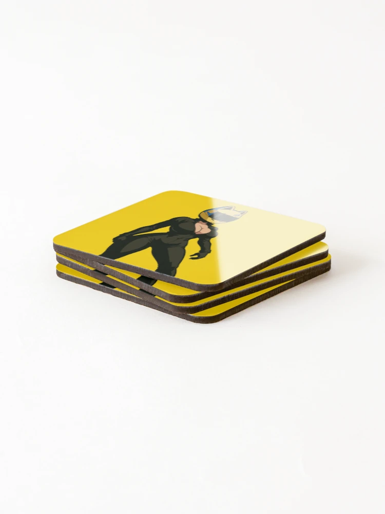 Thumbnail 4 of 5, Coasters (Set of 4), The Headless Rider designed and sold by Sakuga Drip.