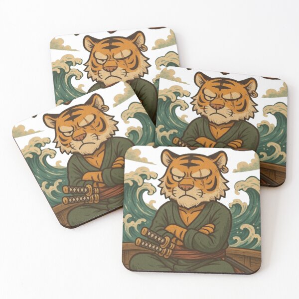 Item preview, Tiger Marimo – Quirky Cute Japanese Vibe Character designed and sold by Wearablestore.