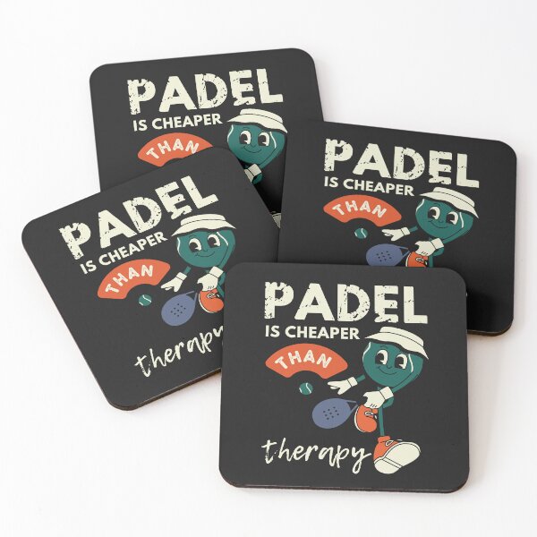 Item preview, Padel Is Cheaper Than Therapy  designed and sold by Anniko Art Studio.