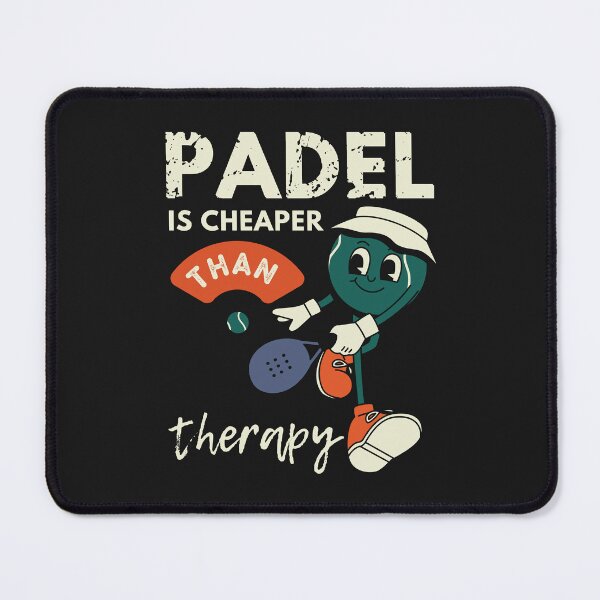 Item preview, Padel Is Cheaper Than Therapy  designed and sold by Anniko Art Studio.