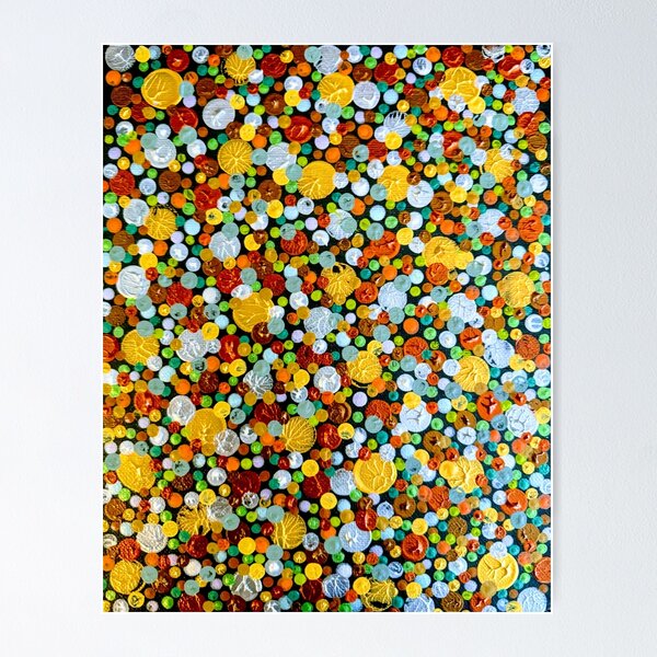 Item preview, Metallic Dot Garden designed and sold by IsThisArt93.