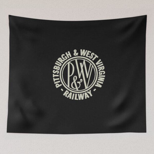 Item preview, Vintage Pittsburgh and West Virginia Railroad designed and sold by QuayTradingCo.