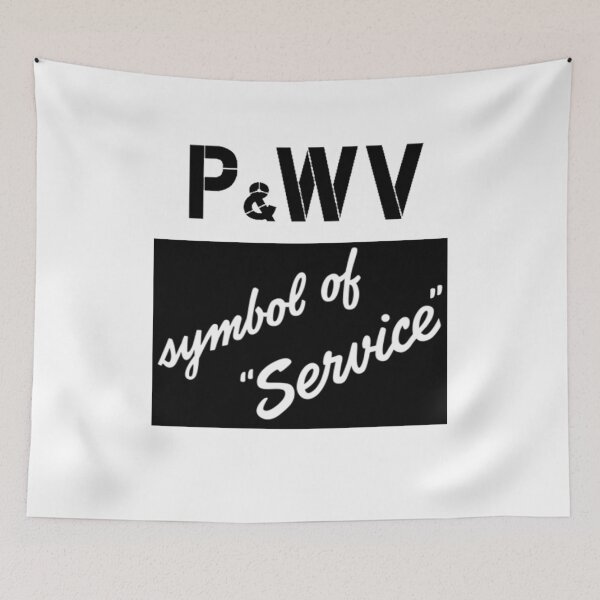 Item preview, Vintage Pittsburgh and West Virginia Railroad designed and sold by QuayTradingCo.