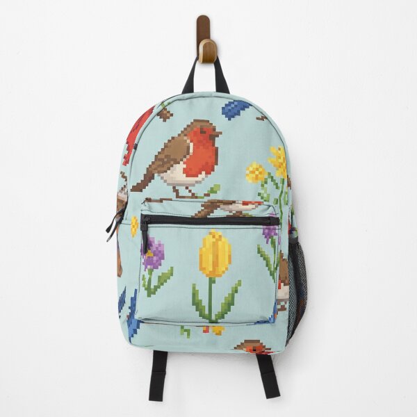 Item preview, Pixel Birds and Flowers designed and sold by StitchNRebl.
