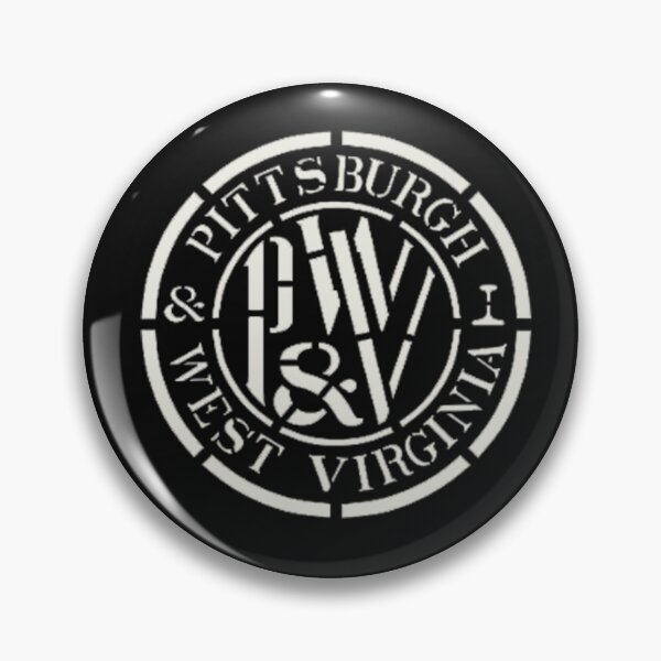 Item preview, Vintage Pittsburgh and West Virginia Railroad designed and sold by QuayTradingCo.