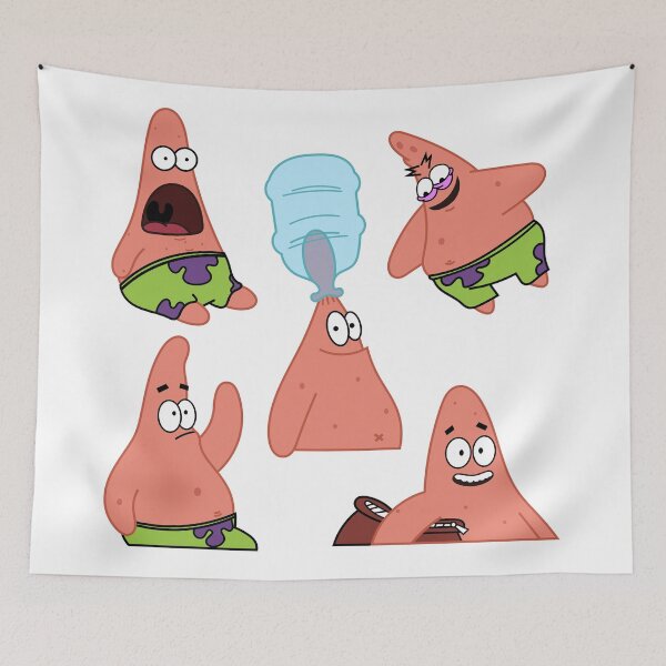 Item preview, Pack 2 Patrick star, Spongebob designed and sold by DibujandoPorfa.
