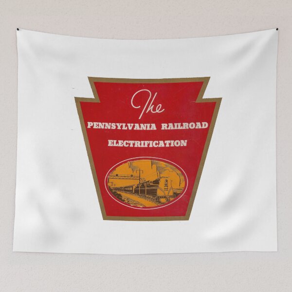 Item preview, Vintage Pennsylvania Railroad - The Pennsylvania Railroad Electrification designed and sold by QuayTradingCo.