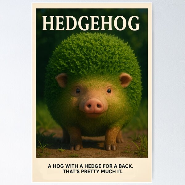 Item preview, Hedgehog designed and sold by buglevel.