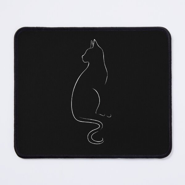 Item preview, Minimalist Cat Outline Drawing T-shirt designed and sold by CanvaSnap ⭐⭐⭐⭐⭐.